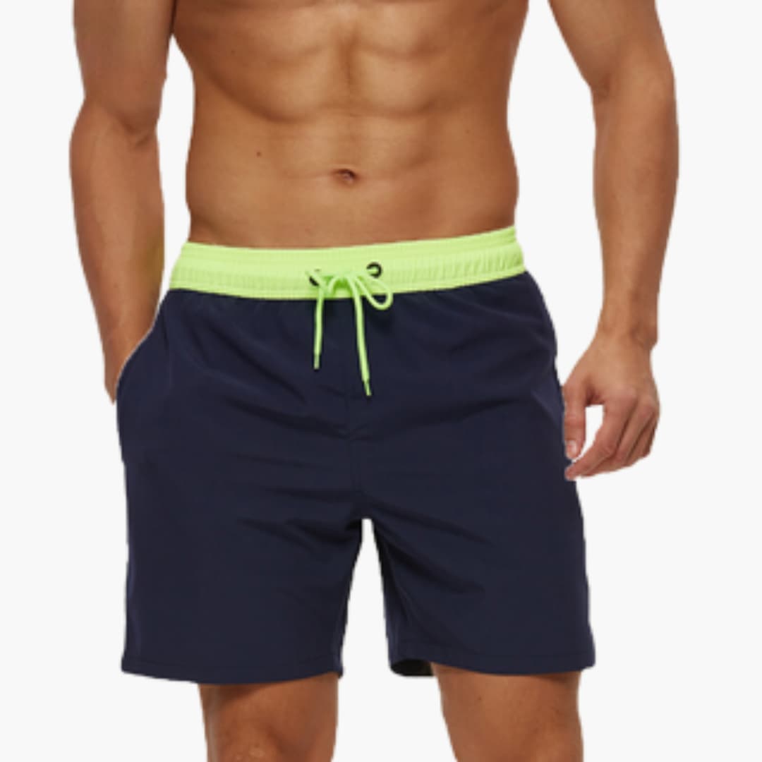 Andy | Men’s Drawstrings Summer Beach Swim Shorts