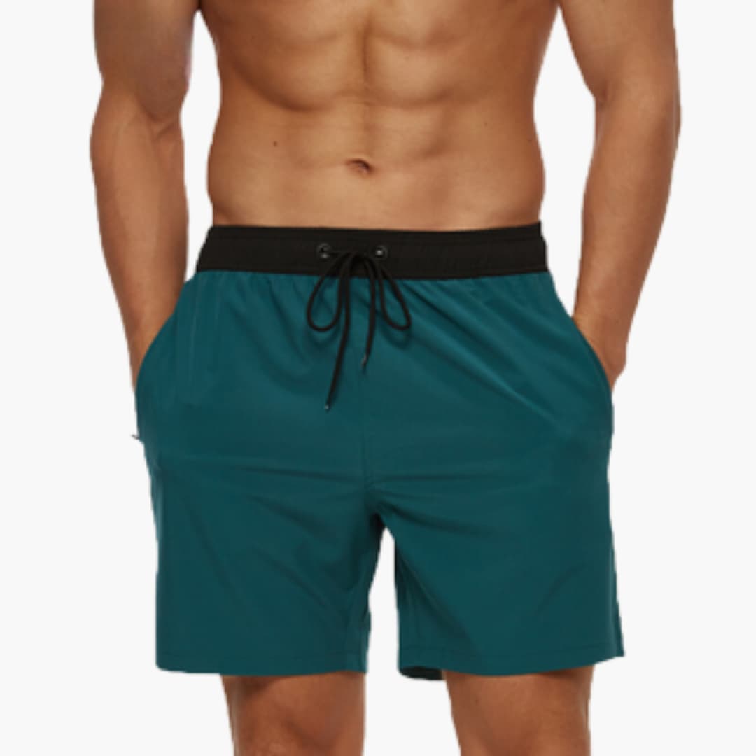 Andy | Men’s Drawstrings Summer Beach Swim Shorts
