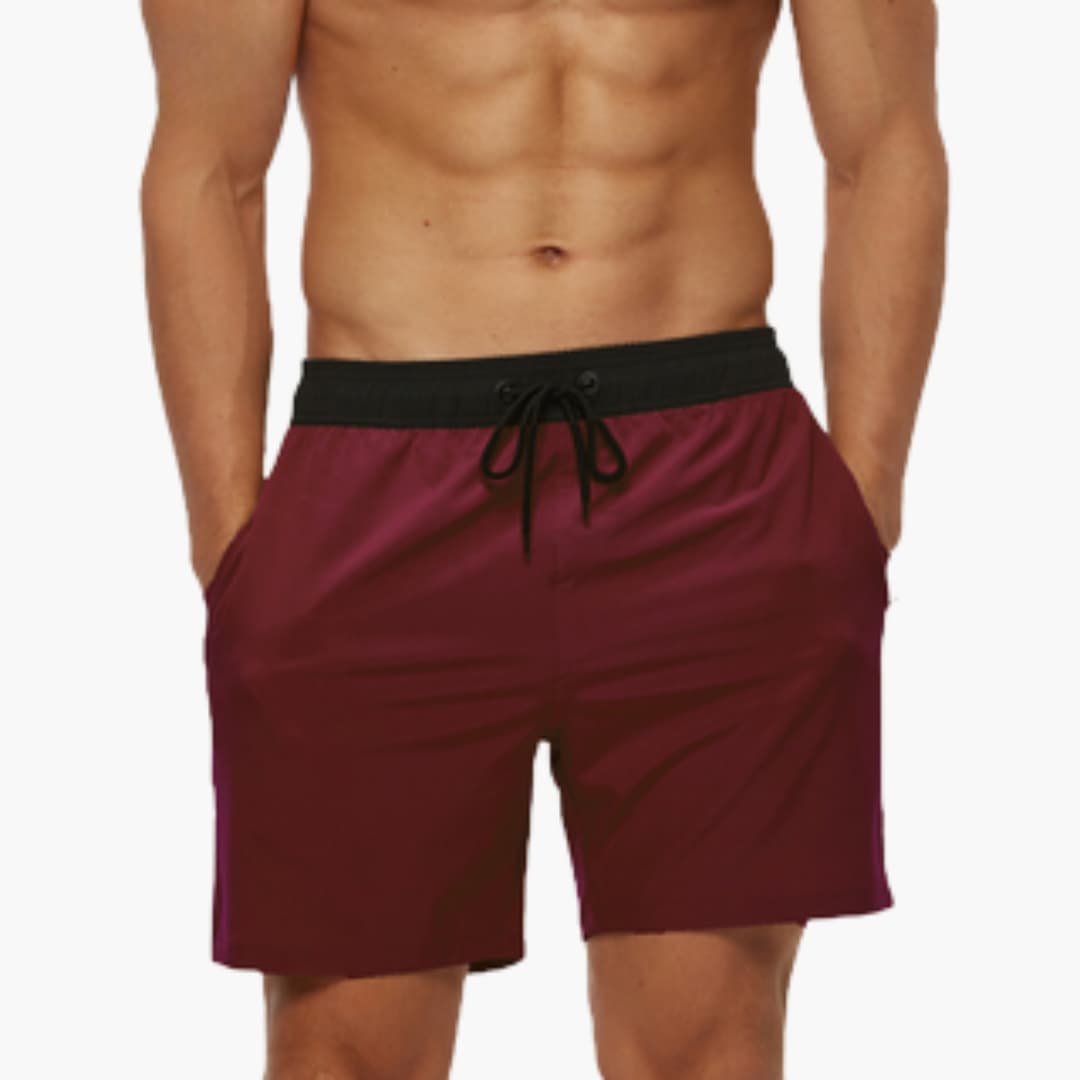 Andy | Men’s Drawstrings Summer Beach Swim Shorts