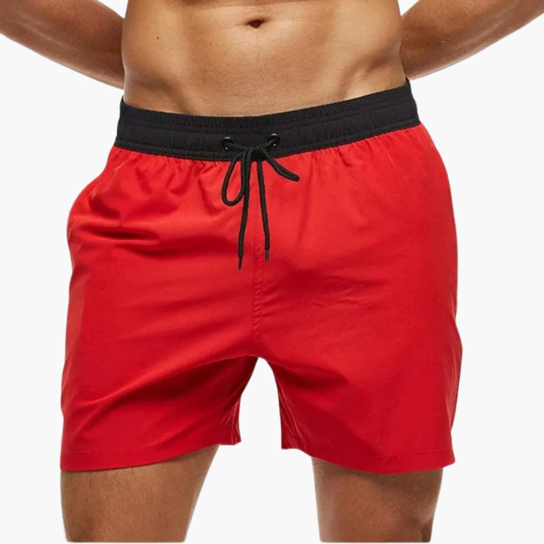 Andy | Men’s Drawstrings Summer Beach Swim Shorts