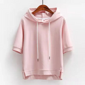 Angelica | Women’s Solid Color Drawstring Hoodie