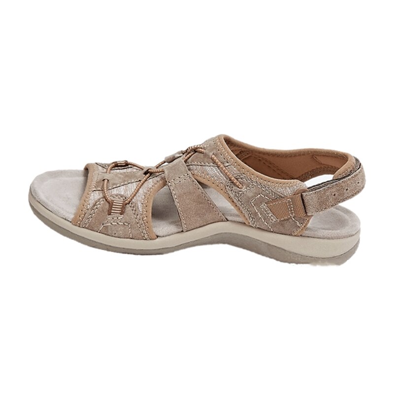 Angie | Women’s Round Toe Multi Strap Summer Sandals