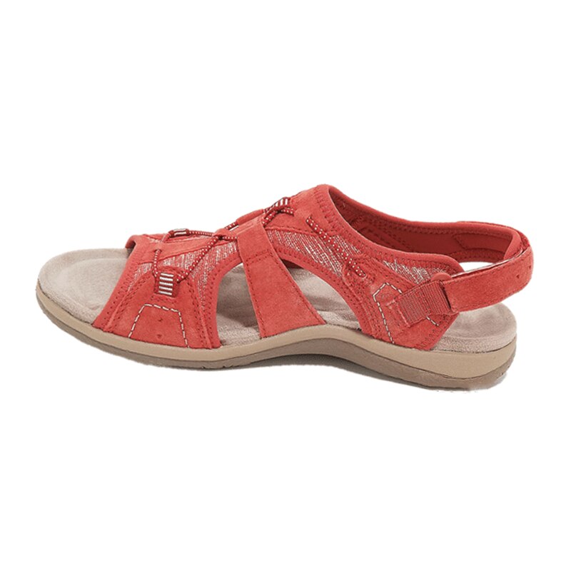 Angie | Women’s Round Toe Multi Strap Summer Sandals