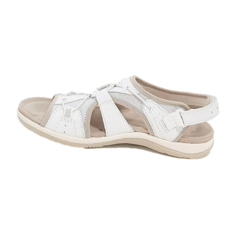 Angie | Women’s Round Toe Multi Strap Summer Sandals