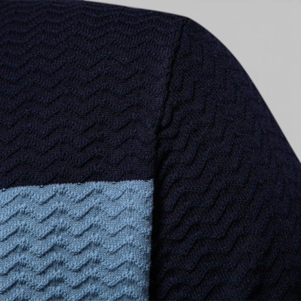 Angus | Men’s Short Sleeve Striped Polo Shirt