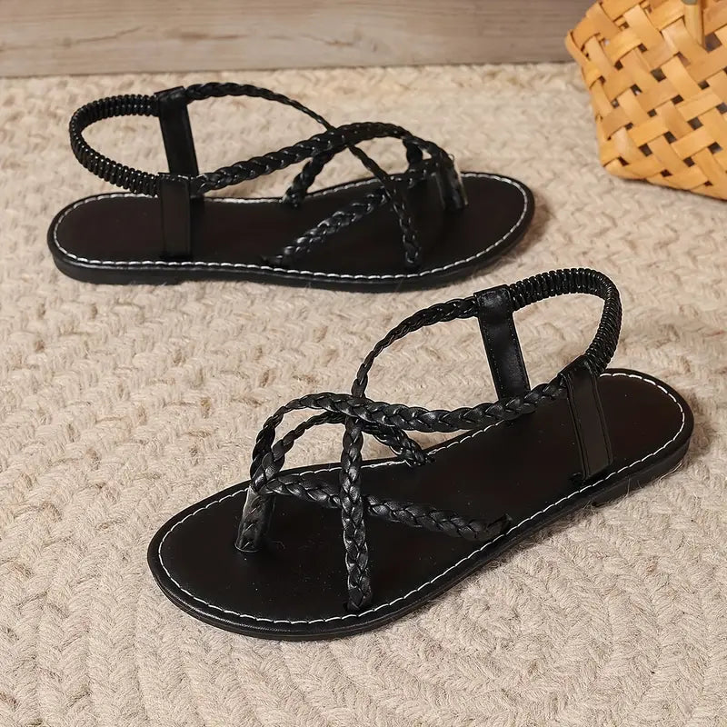 Annabell | Women’s Criss Cross Strap Slingback Sandals