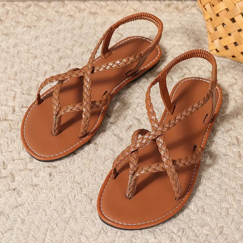 Annabell | Women’s Criss Cross Strap Slingback Sandals