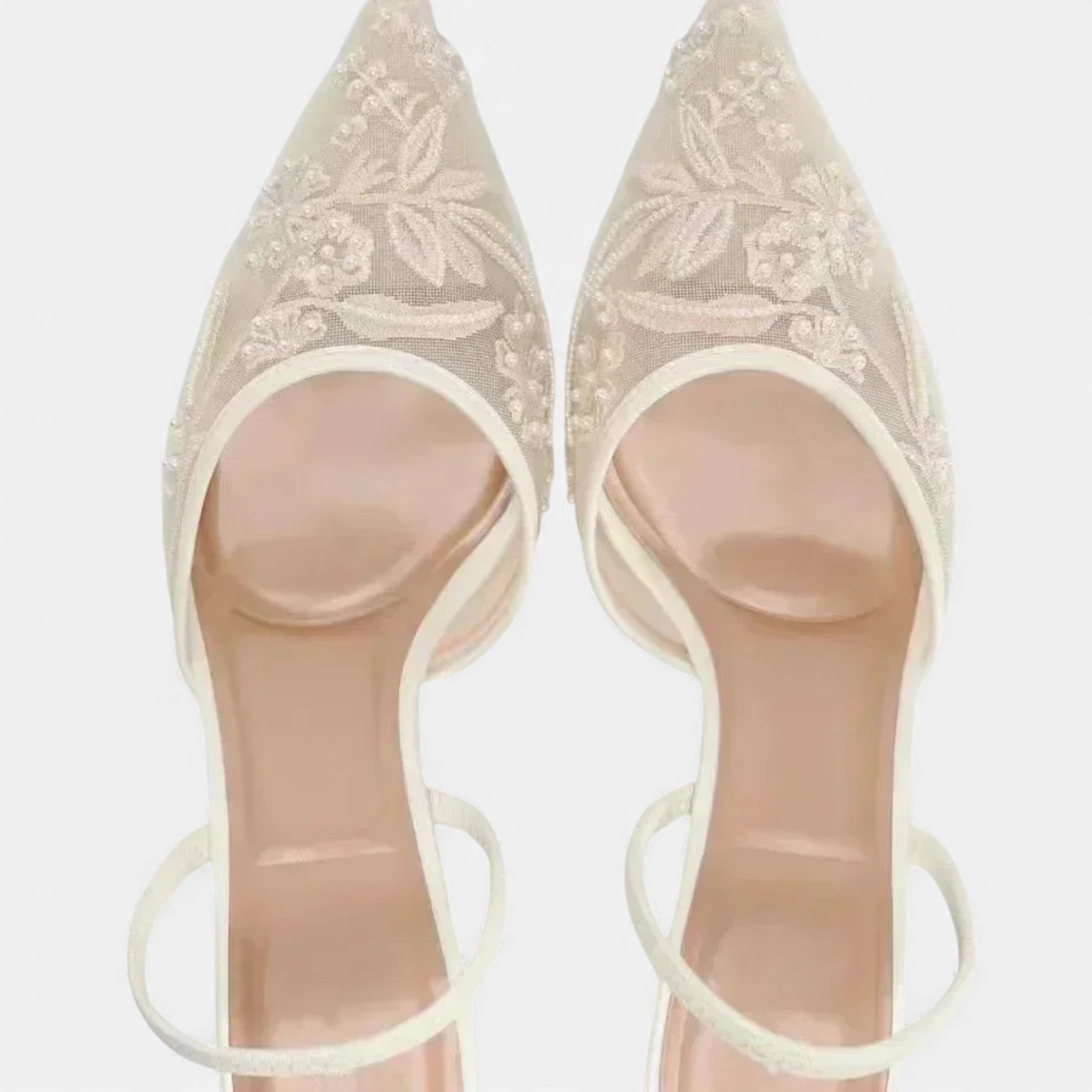 Annise | Women's Slip-On Slingback Strap Pointed Toe Heels