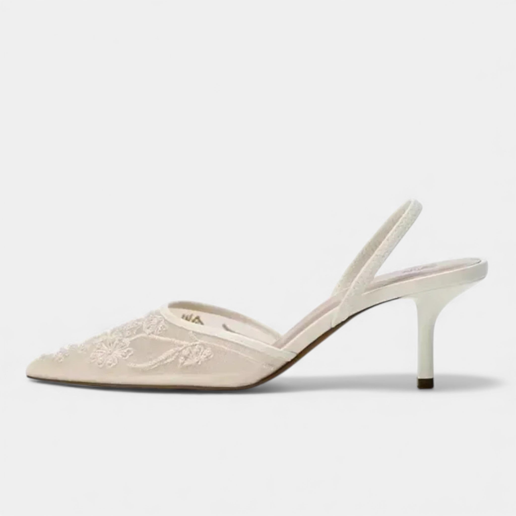 Annise | Women's Slip-On Slingback Strap Pointed Toe Heels