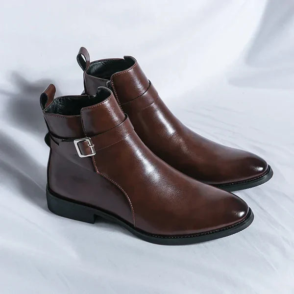 Anthony | Men’s Ankle Side Zipper Chelsea Boots