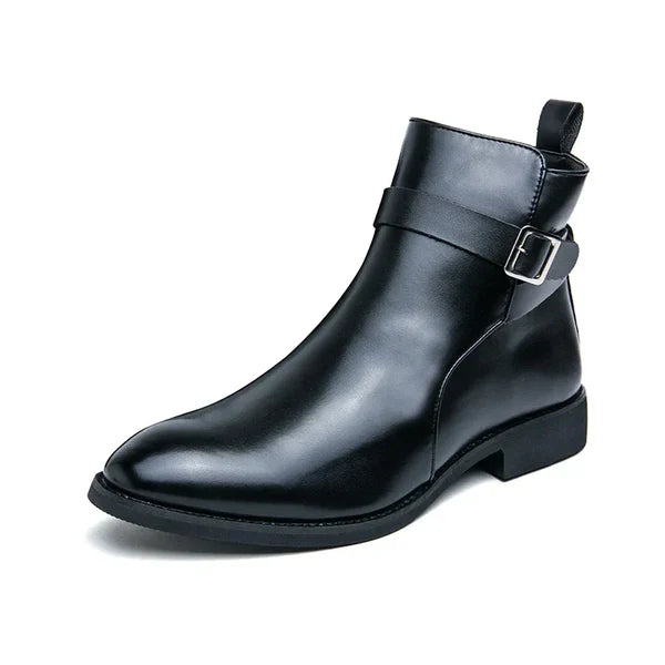 Anthony | Men’s Ankle Side Zipper Chelsea Boots