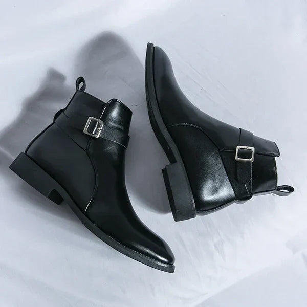 Anthony | Men’s Ankle Side Zipper Chelsea Boots