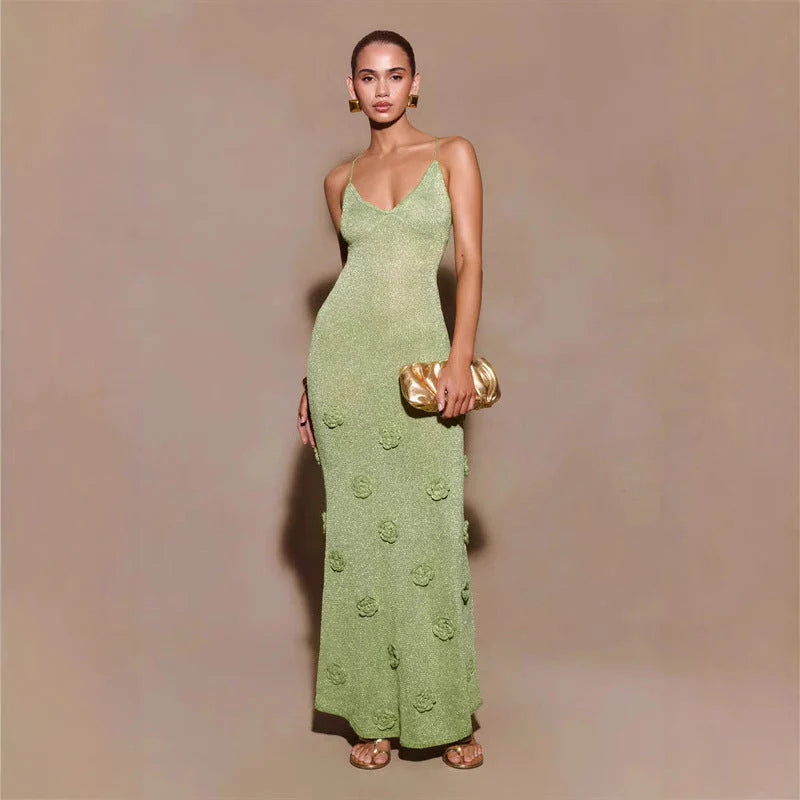 Antonia | Women's Open Back Wedding Guest Dress