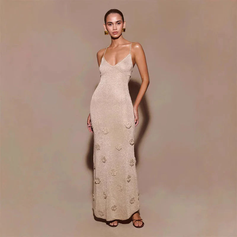 Antonia | Women's Open Back Wedding Guest Dress
