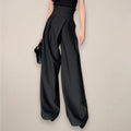 Antonina | Women's Full Length Wide Leg High Waisted Trousers