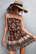Arabella | Women's Floral Print Strapless Summer Dress