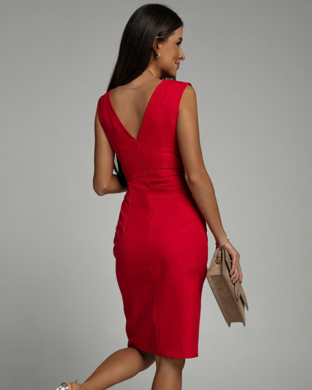 Arianna | Women's Sleeveless Side Slit Grad Party Dress