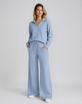 Arla | Women's Long Sleeve V-Neck Two Piece Set