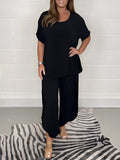 Arlet | Women's Round Neck Two Piece Matching Set