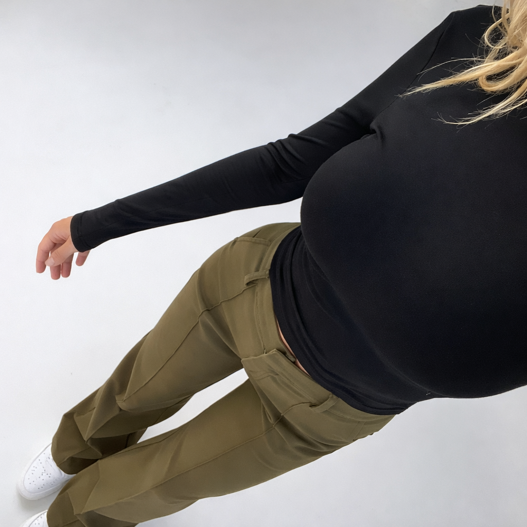 Arlinda | Women’s Tailored High Waist Straight Leg Trousers