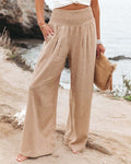 Arlis | Women’s High Rise Wide Leg Summer Pants