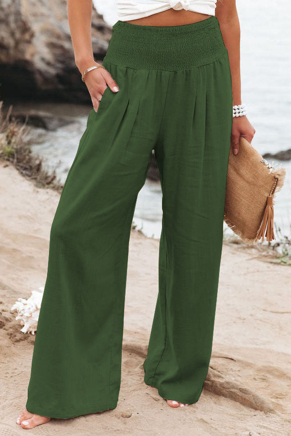 Arlis | Women’s High Rise Wide Leg Summer Pants