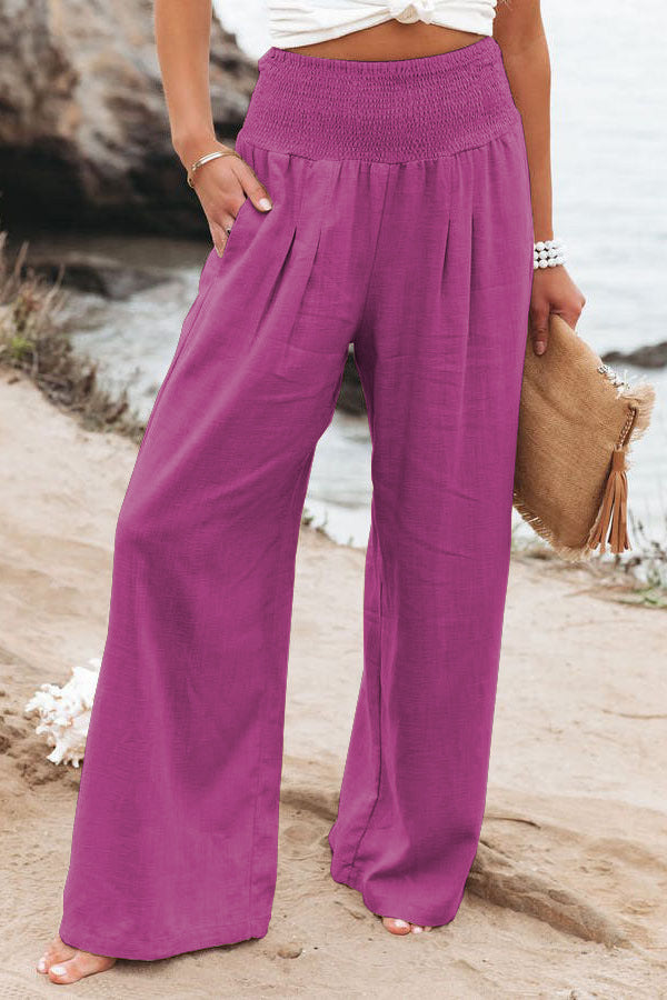 Arlis | Women’s High Rise Wide Leg Summer Pants