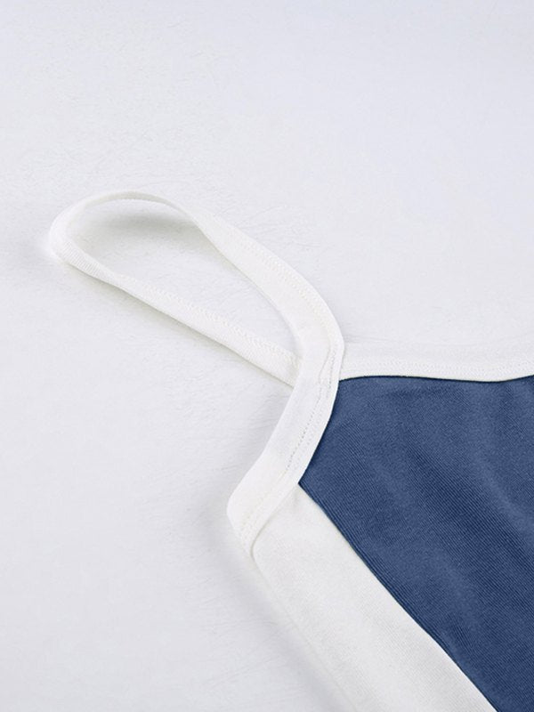 Ashling | Women’s Contrast Stripe Scoop Neck Summer Top