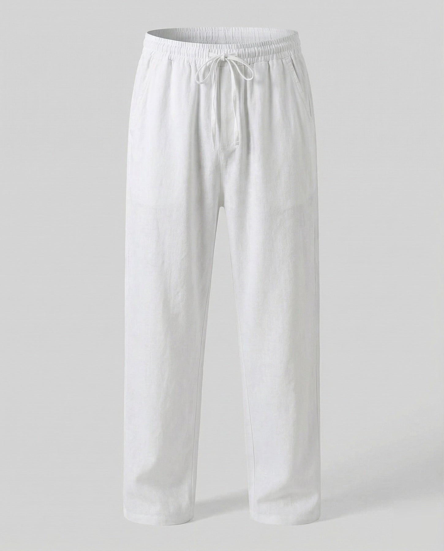 Ashton | Men's Drawstring Straight Leg Summer Trousers