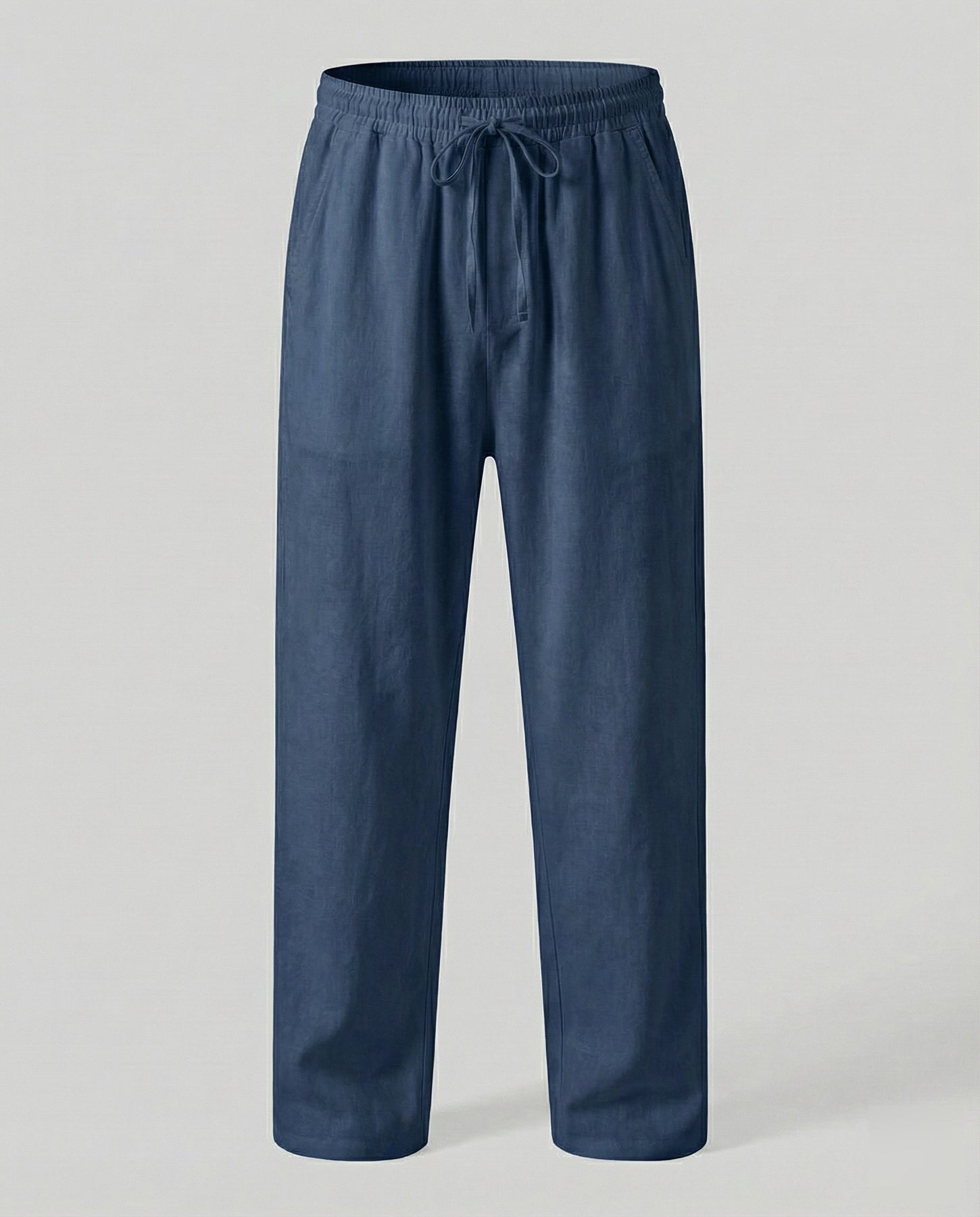 Ashton | Men's Drawstring Straight Leg Summer Trousers