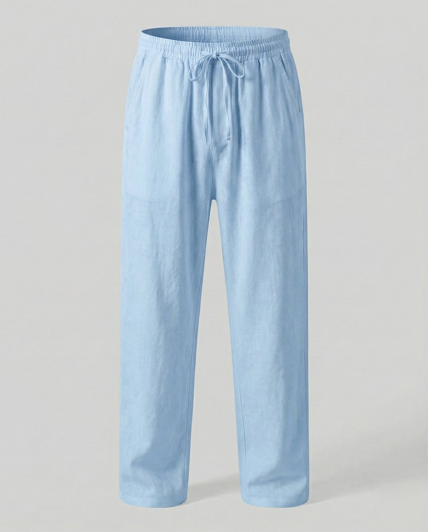 Ashton | Men's Drawstring Straight Leg Summer Trousers