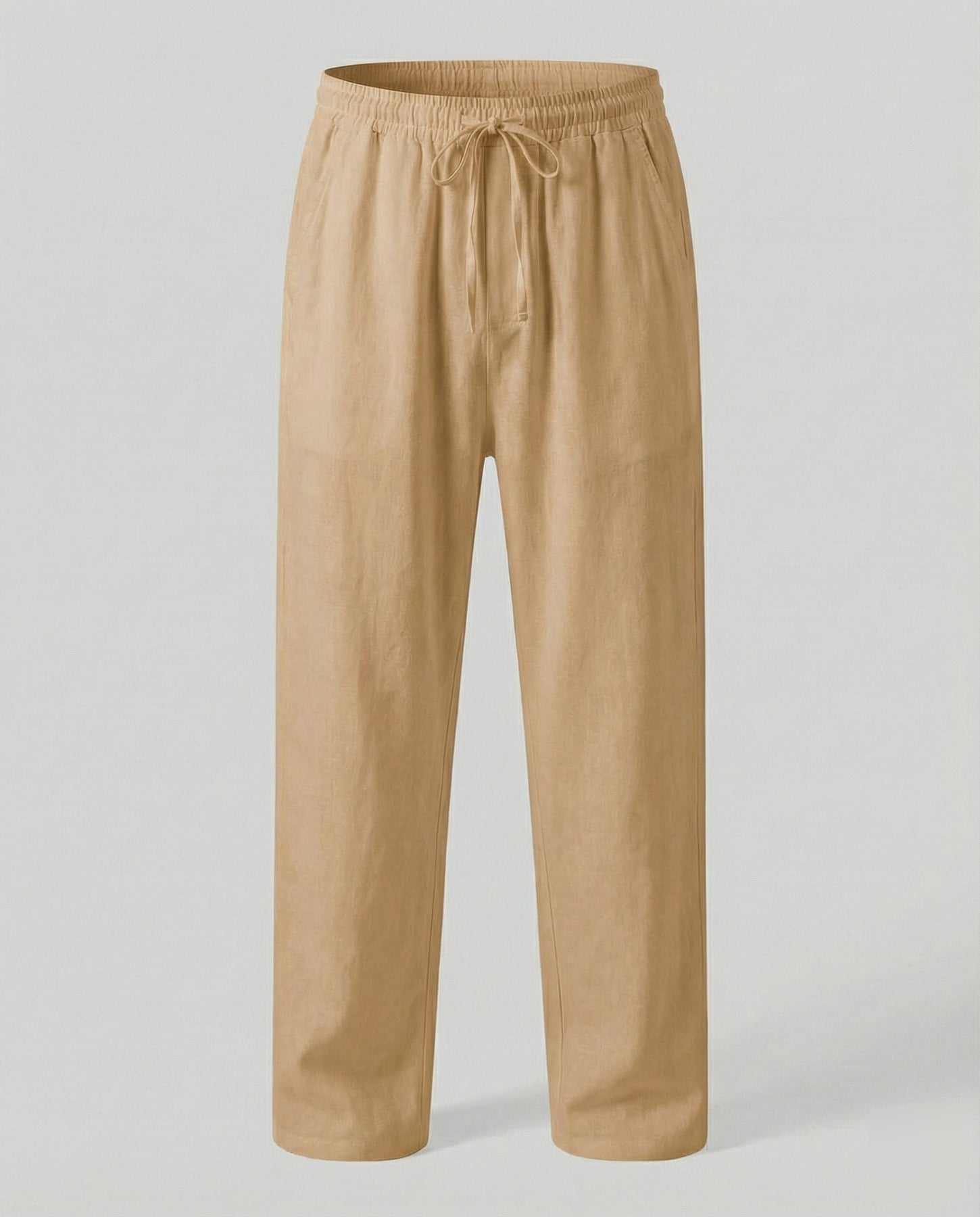 Ashton | Men's Drawstring Straight Leg Summer Trousers
