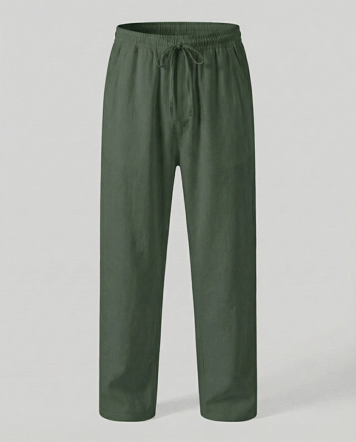Ashton | Men's Drawstring Straight Leg Summer Trousers