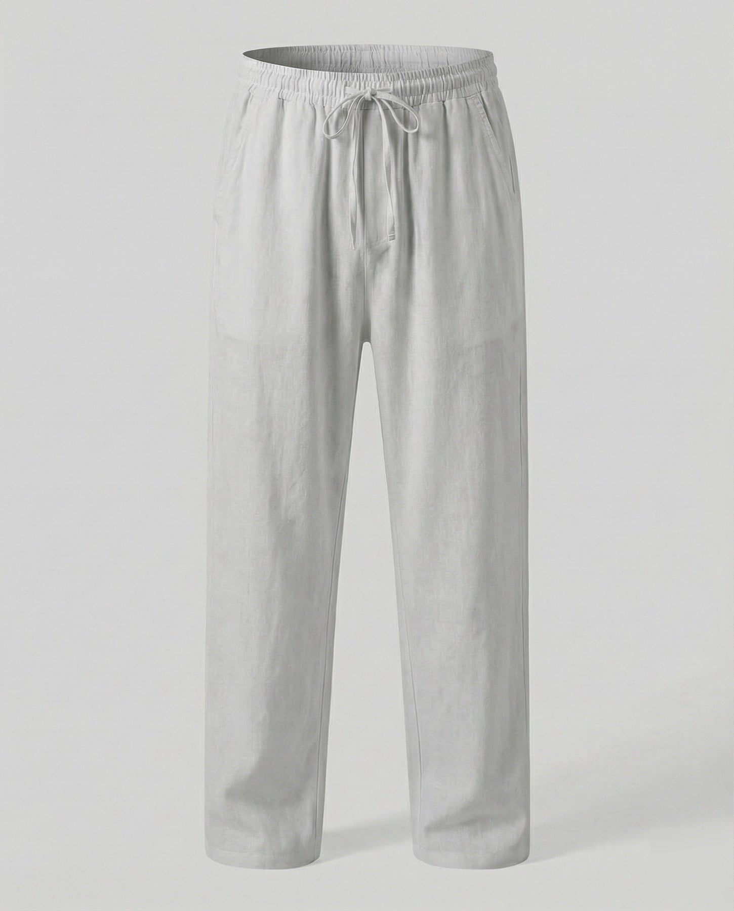 Ashton | Men's Drawstring Straight Leg Summer Trousers
