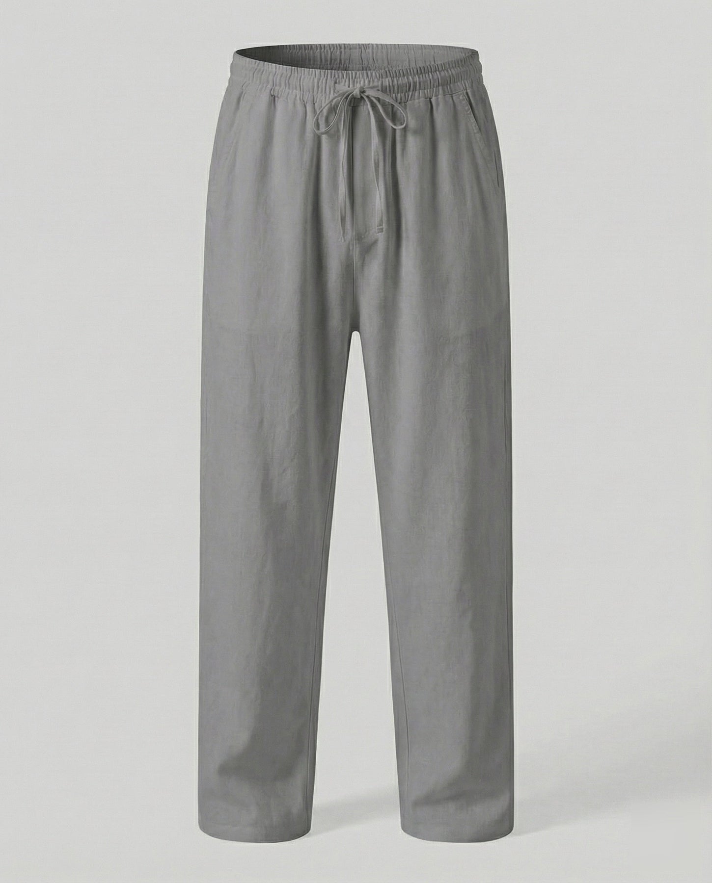 Ashton | Men's Drawstring Straight Leg Summer Trousers