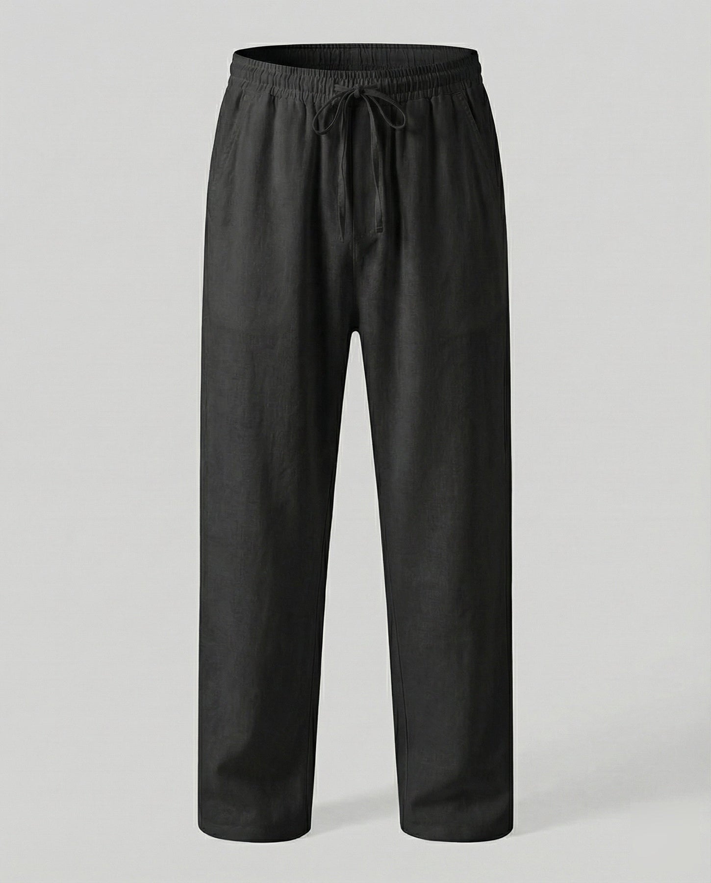 Ashton | Men's Drawstring Straight Leg Summer Trousers