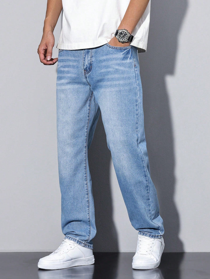 Baldwin | Men's Mid Rise Straight Leg Pockets Denim Jeans