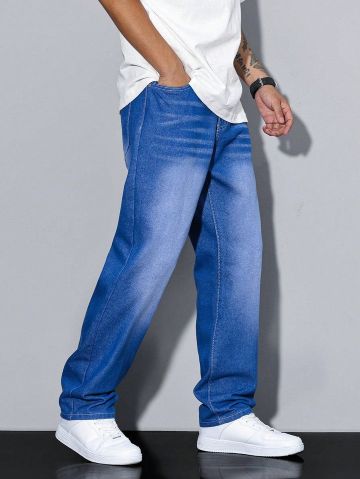 Baldwin | Men's Mid Rise Straight Leg Pockets Denim Jeans