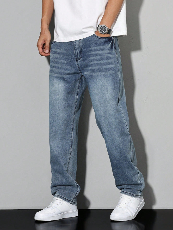 Baldwin | Men's Mid Rise Straight Leg Pockets Denim Jeans