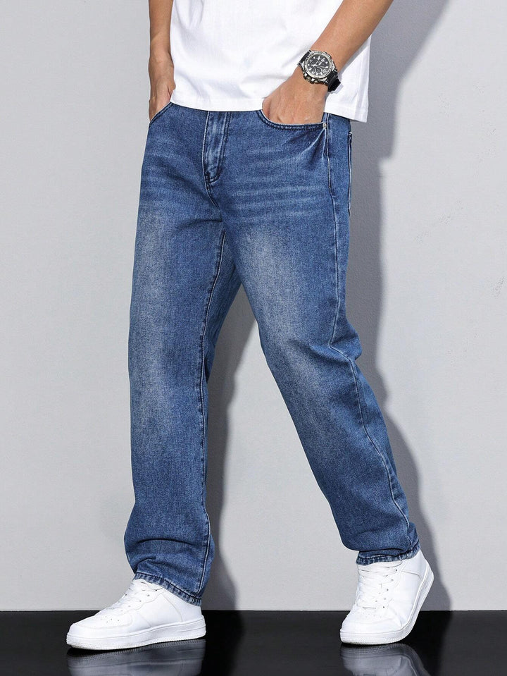 Baldwin | Men's Mid Rise Straight Leg Pockets Denim Jeans