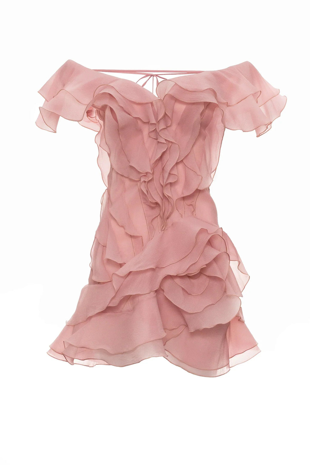 Barbara | Women's Off Shoulder Strapless V Neck Mini Dress