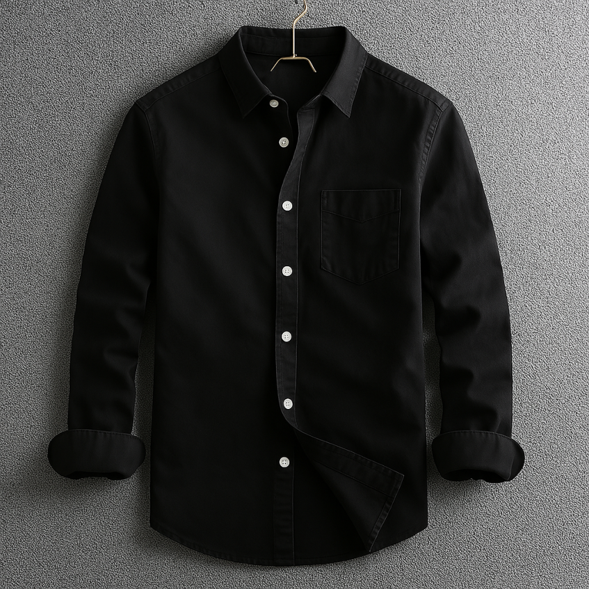 Bentley | Men's Button Front Long Sleeve Dress Shirt
