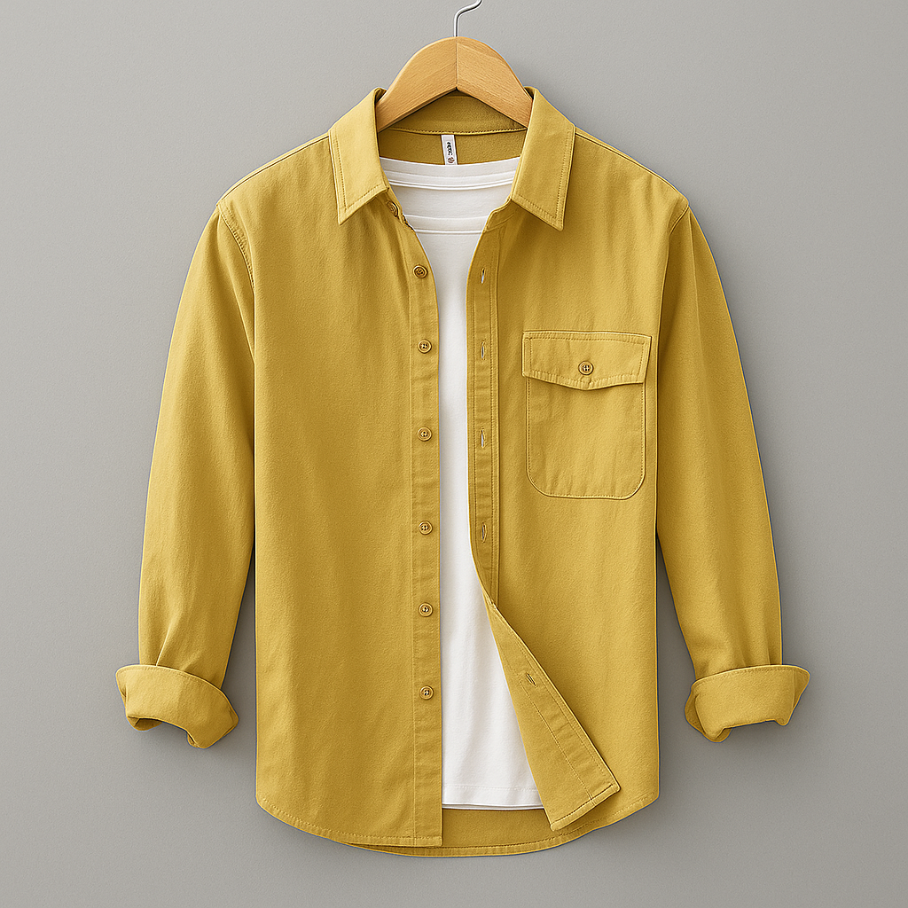 Bentley | Men's Button Front Long Sleeve Dress Shirt