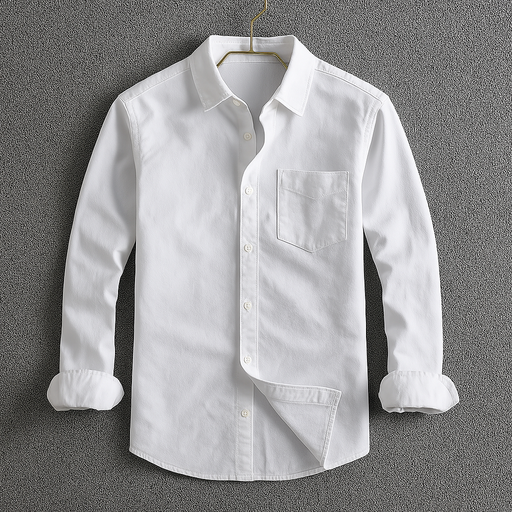 Bentley | Men's Button Front Long Sleeve Dress Shirt