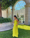 Bethany | Women’s Strapless Pleated Wedding Guest Maxi Dress
