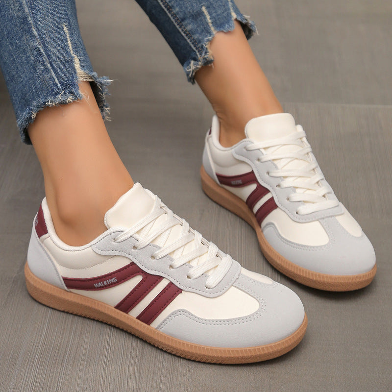 Bette | Women’s Low Top Lace Up Round Toe Sneakers