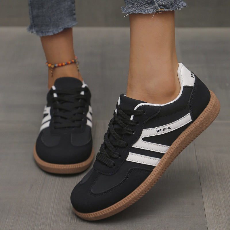 Bette | Women’s Low Top Lace Up Round Toe Sneakers