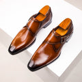Blake | Men’s Buckle Closure Square Toe Dress Shoes