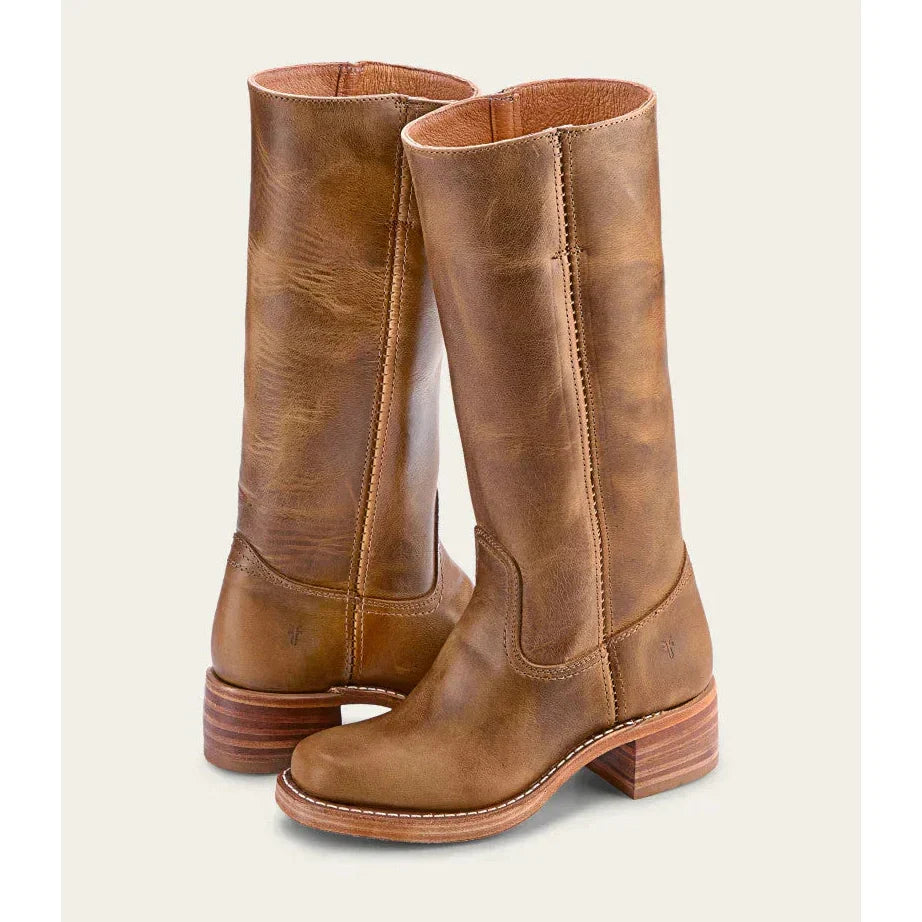 Brenna | Women’s Knee High Round Toe Cowboy Boots