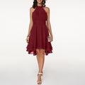 Bridget | Women’s Halter Neck Wedding Guest Midi Dress